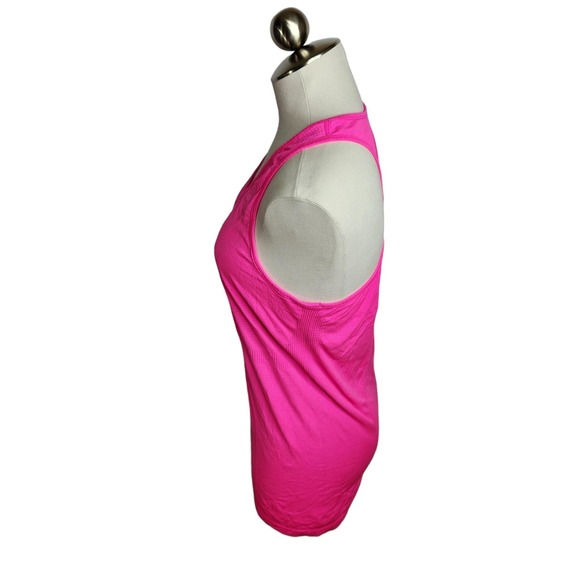 Zyia Active Seamless Copper Charged Tank Top Women's Large Hot Pink - Picture 7 of 8